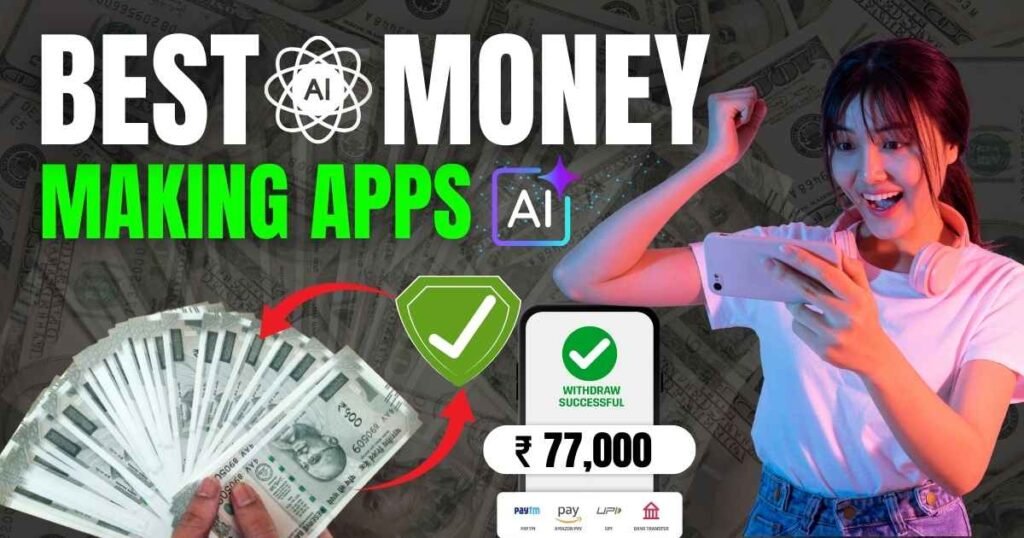 Best AI apps to earn passive income effortlessly.