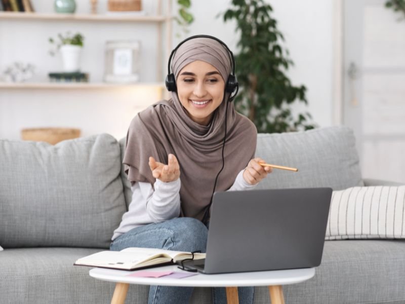 Online tutoring or teaching for students worldwide